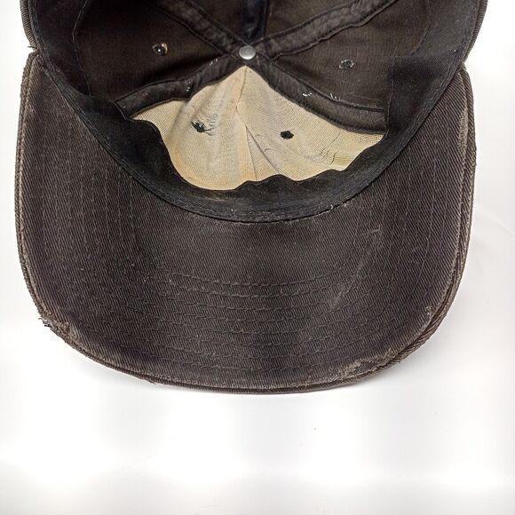 vtg Harley Davidson snap back hat well worn, licensed RKS Products black or grey - Picture 12 of 14